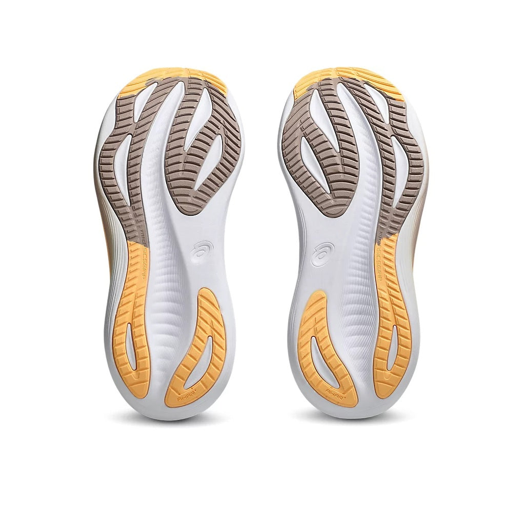 Asics Gel-Nimbus 27 | White / Fawn | Womens
