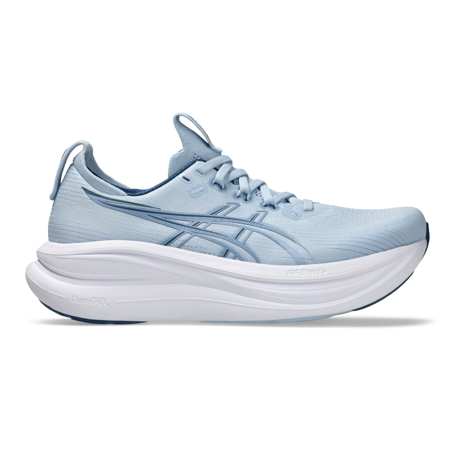Asics Gel-Nimbus 28 | Solid Air / Calm Indigo | Womens