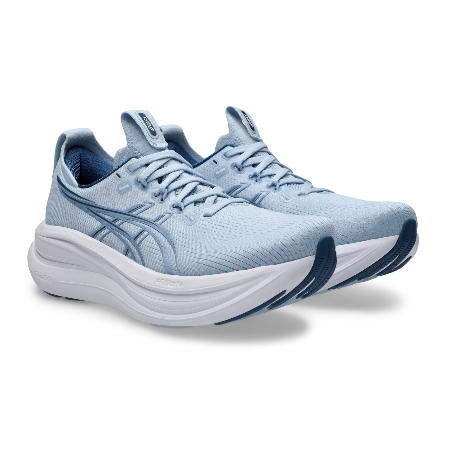 Asics Gel-Nimbus 28 | Solid Air / Calm Indigo | Womens