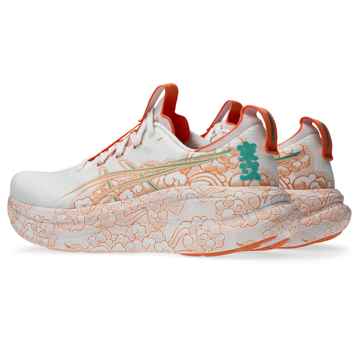 Asics Gel-Nimbus 28 Tokyo | White / Apricot Crush | Unisex