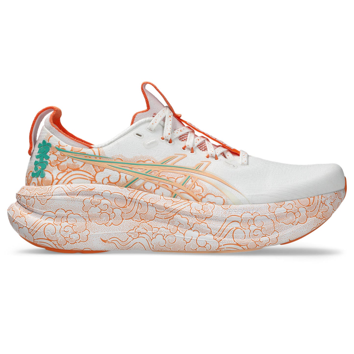 Asics Gel-Nimbus 28 Tokyo | White / Apricot Crush | Unisex