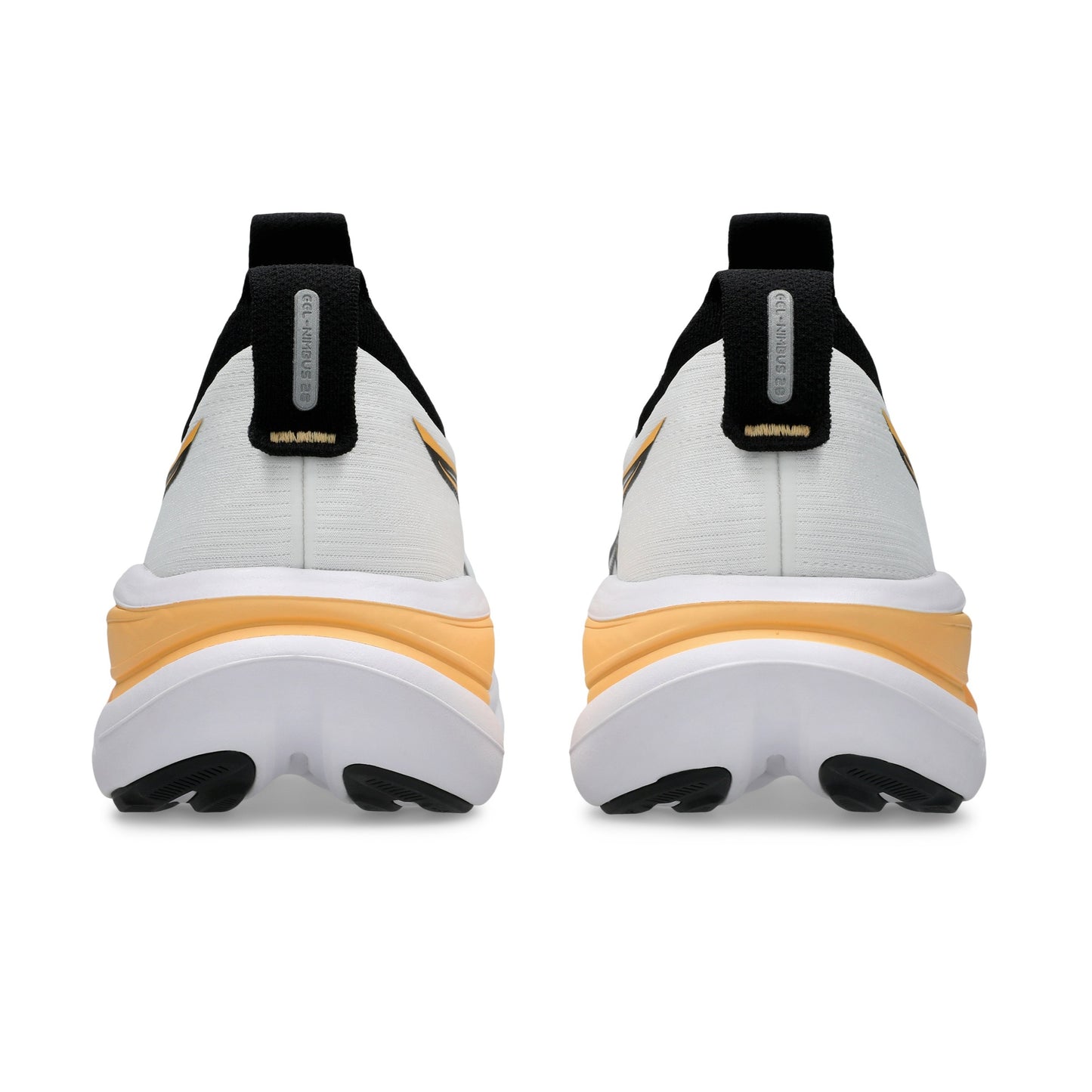 Asics Gel-Nimbus 28 | White / Stadium Orange | Mens