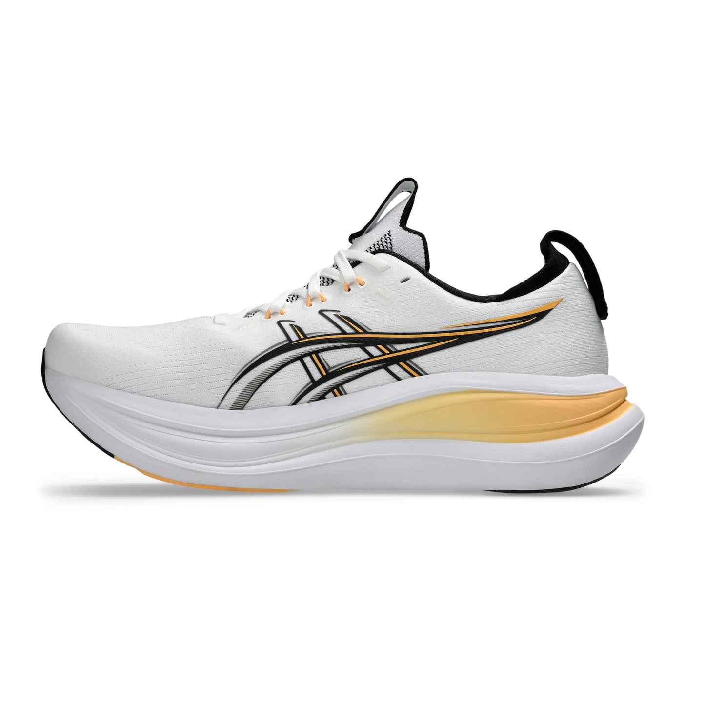 Asics Gel-Nimbus 28 | White / Stadium Orange | Mens