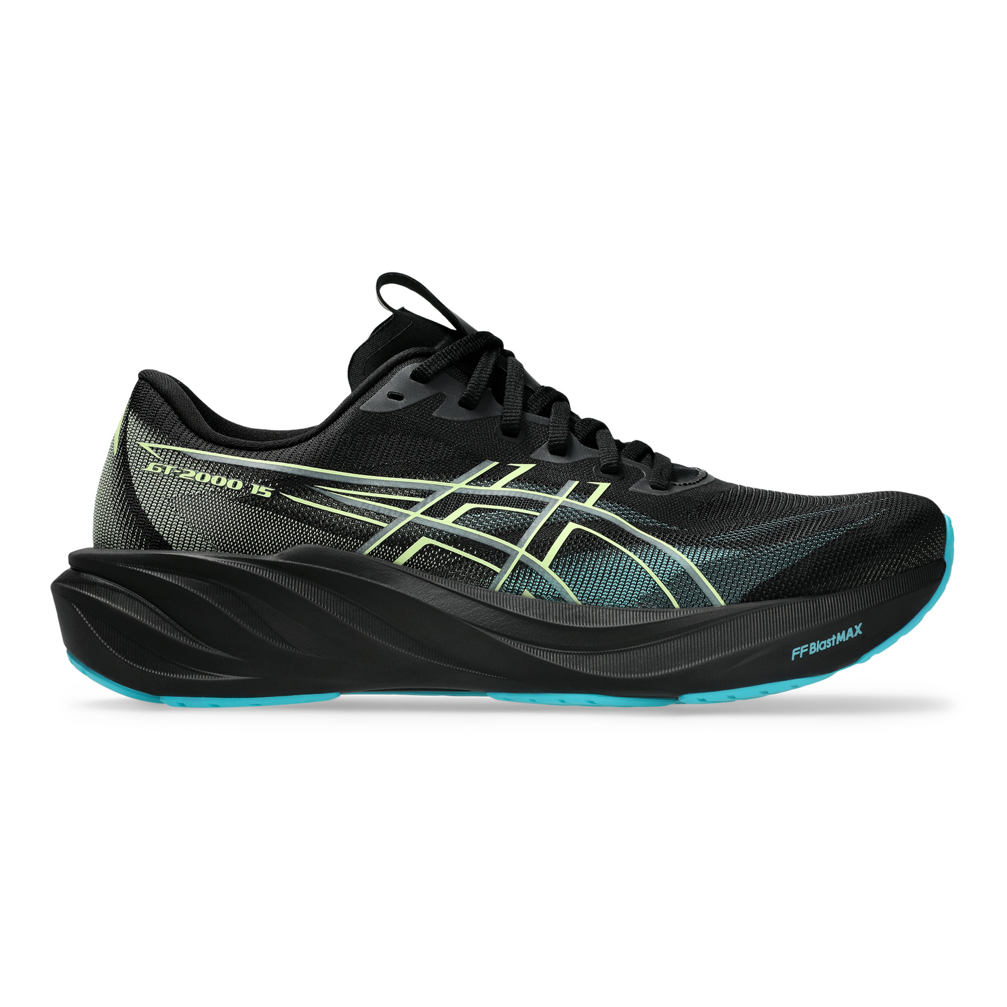 Asics GT-2000 15 | Black / Energy Aqua | Mens