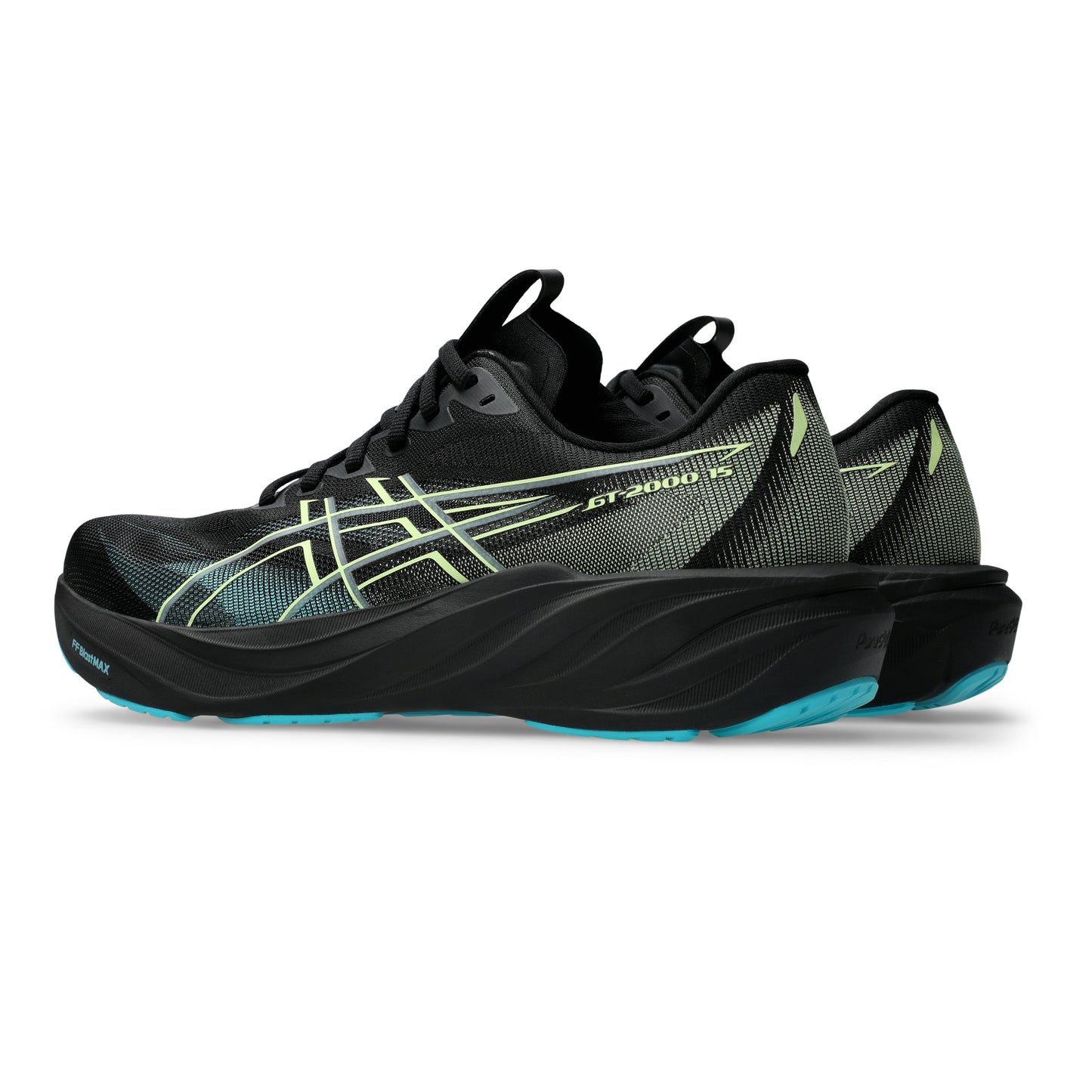Asics GT-2000 15 | Black / Energy Aqua | Mens