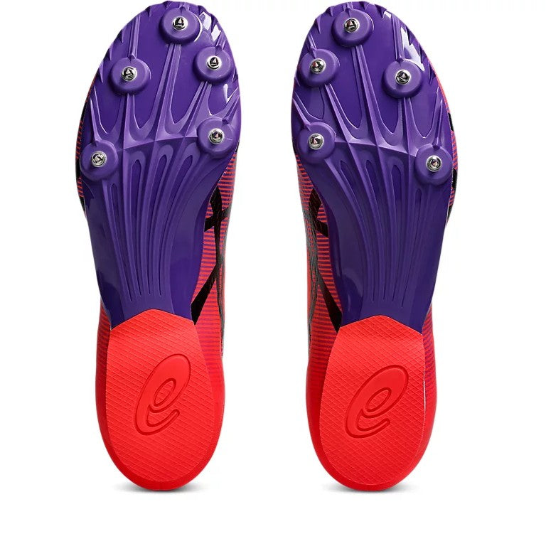 Asics Hyper MD 8 Spikes | Flash Red / Black | Unisex