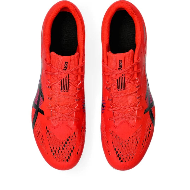 Asics Hyper MD 8 Spikes | Flash Red / Black | Unisex
