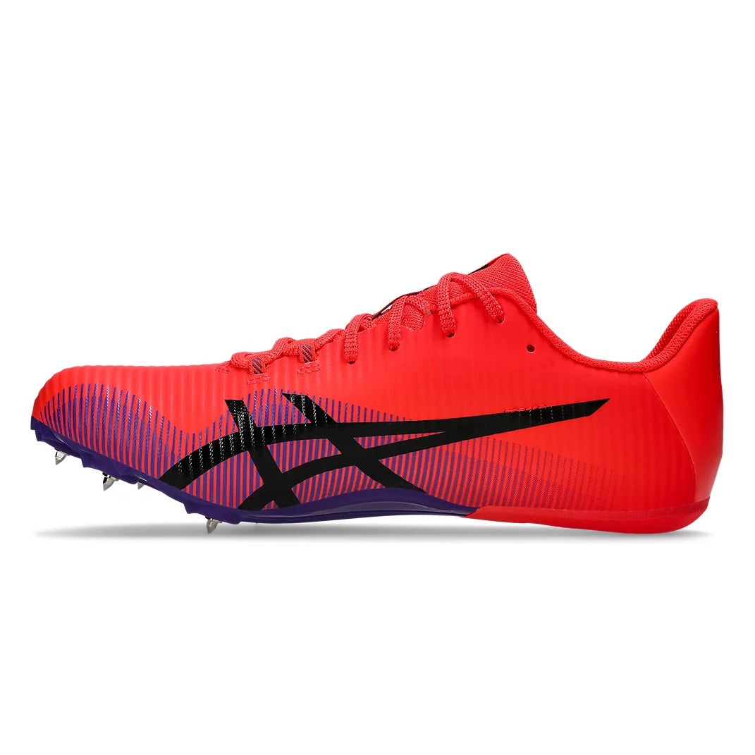 Asics Hyper Sprint 8 Spikes | Flash Red / Black | Unisex