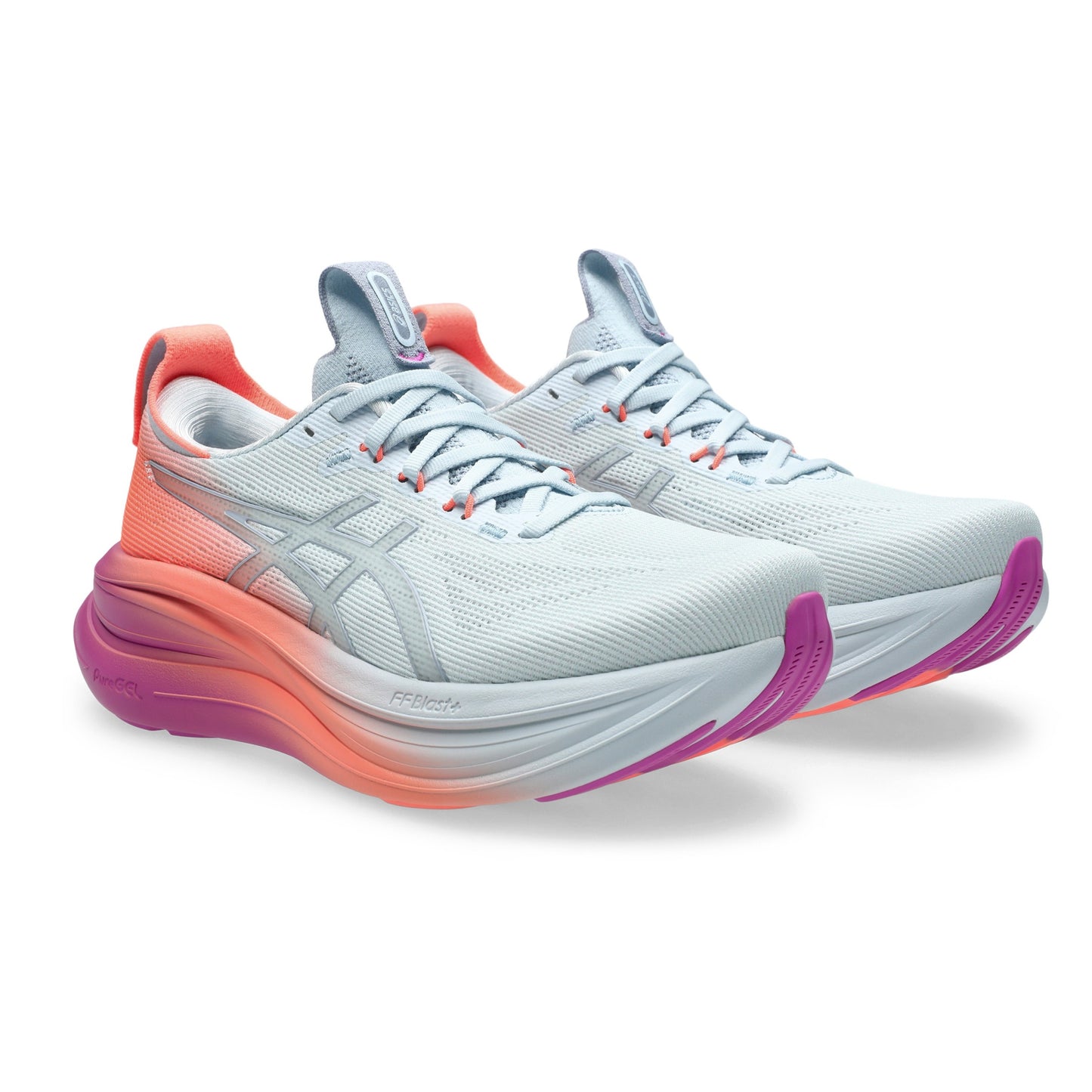 Asics Gel-Nimbus 28 | Sky / Digital Sakura | Womens