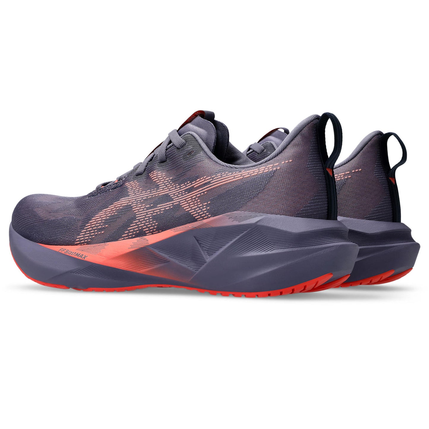 Asics Novablast 5 | Greyish Purple / Coral Reef | Mens