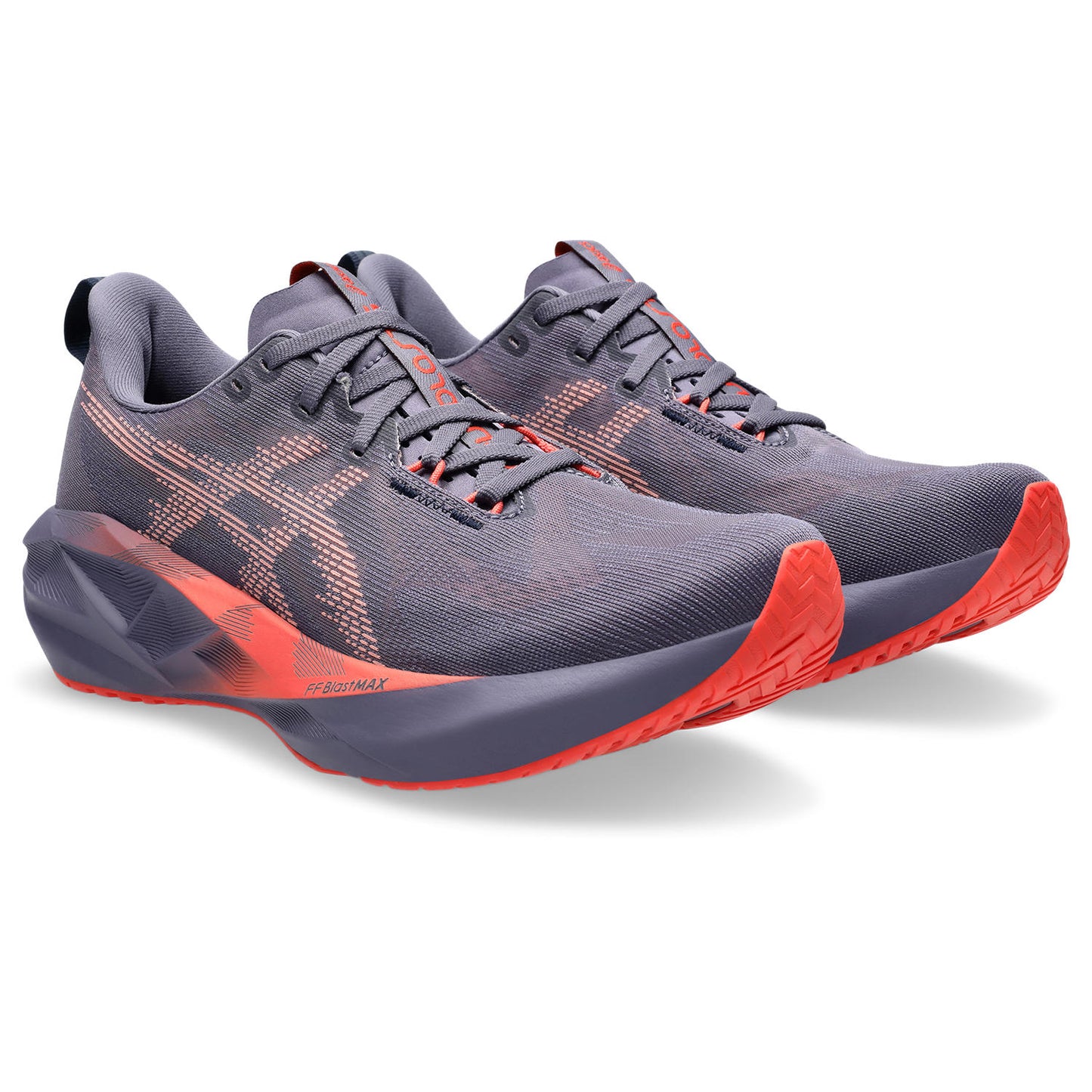 Asics Novablast 5 | Greyish Purple / Coral Reef | Mens