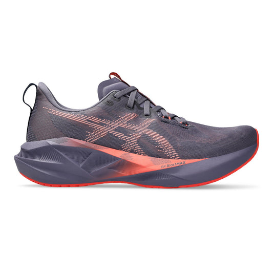 Asics Novablast 5 | Greyish Purple / Coral Reef | Mens
