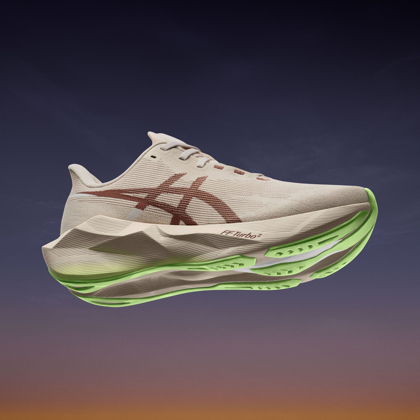 Asics Novablast 6 Wide | Rose Dust / Illuminate Yellow | Womens