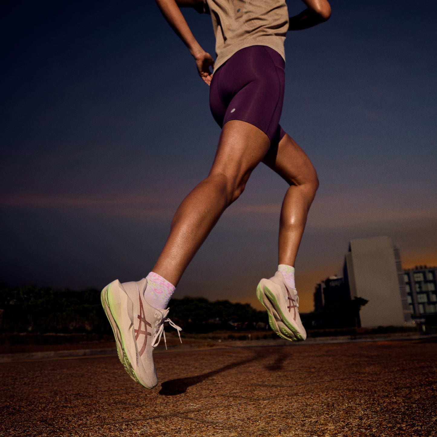 Asics Novablast 6 Wide | Rose Dust / Illuminate Yellow | Womens