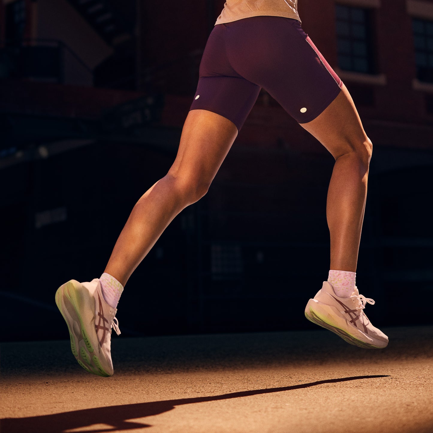 Asics Novablast 6 Wide | Rose Dust / Illuminate Yellow | Womens