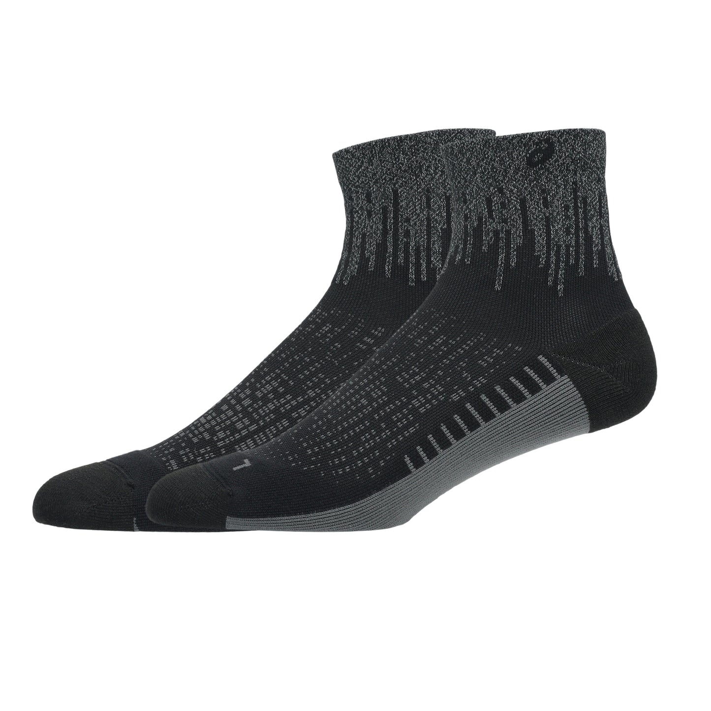Asics Performance Run Quarter Sock | Performance Black