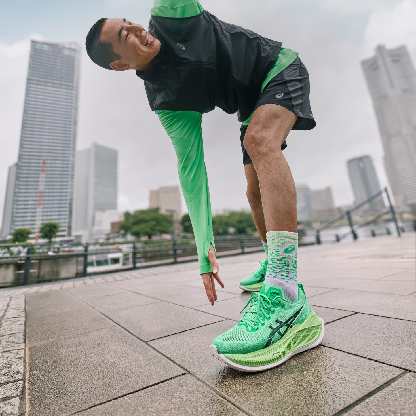 Asics Superblast 2 Ekiden | Vital Green / Black | Unisex