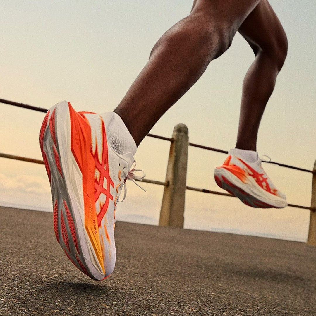 Asics Superblast 3 | White / Orange Glow | Unisex