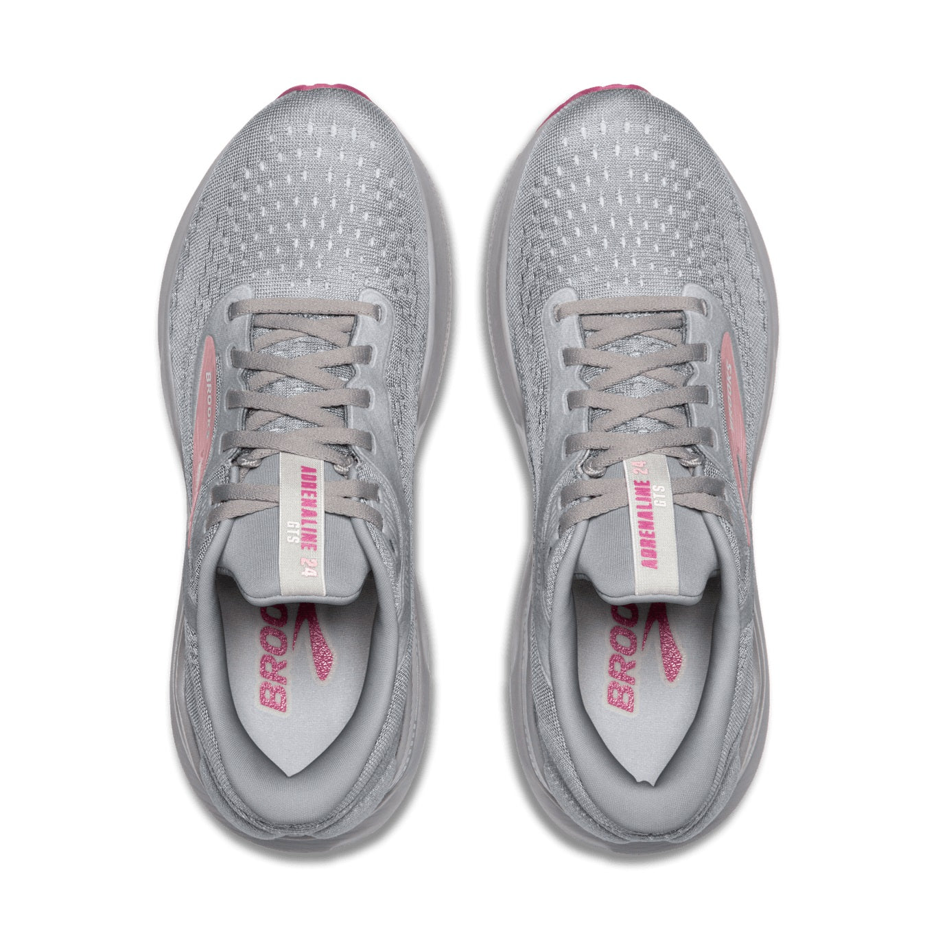 Brooks Adrenaline GTS 24 | Alloy / White / Zephyr | Womens