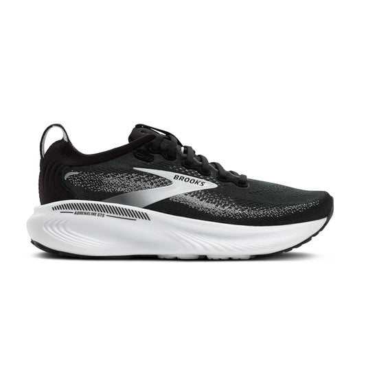 Brooks Adrenaline GTS 25 Wide | Black / White | Mens