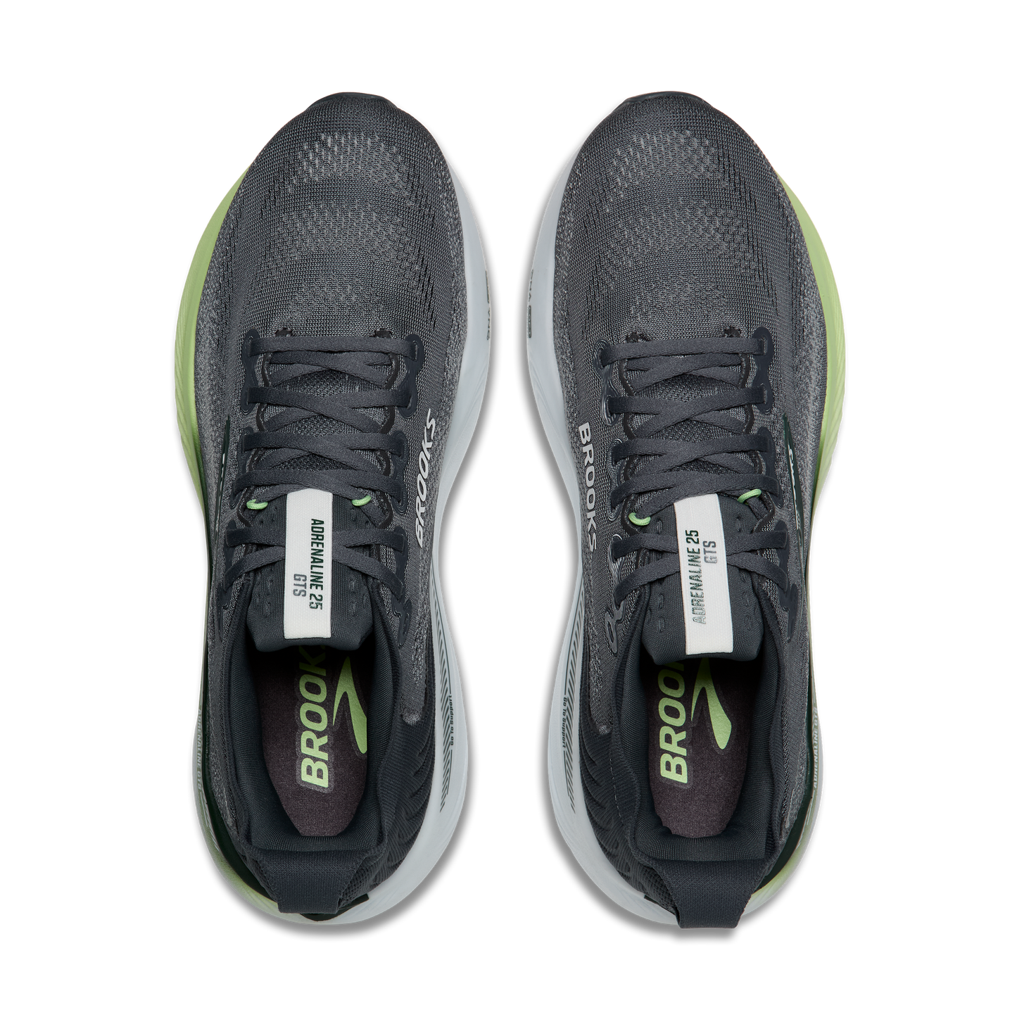 Brooks Adrenaline GTS 25 | Grey / Paradise Green / Spruce | Mens