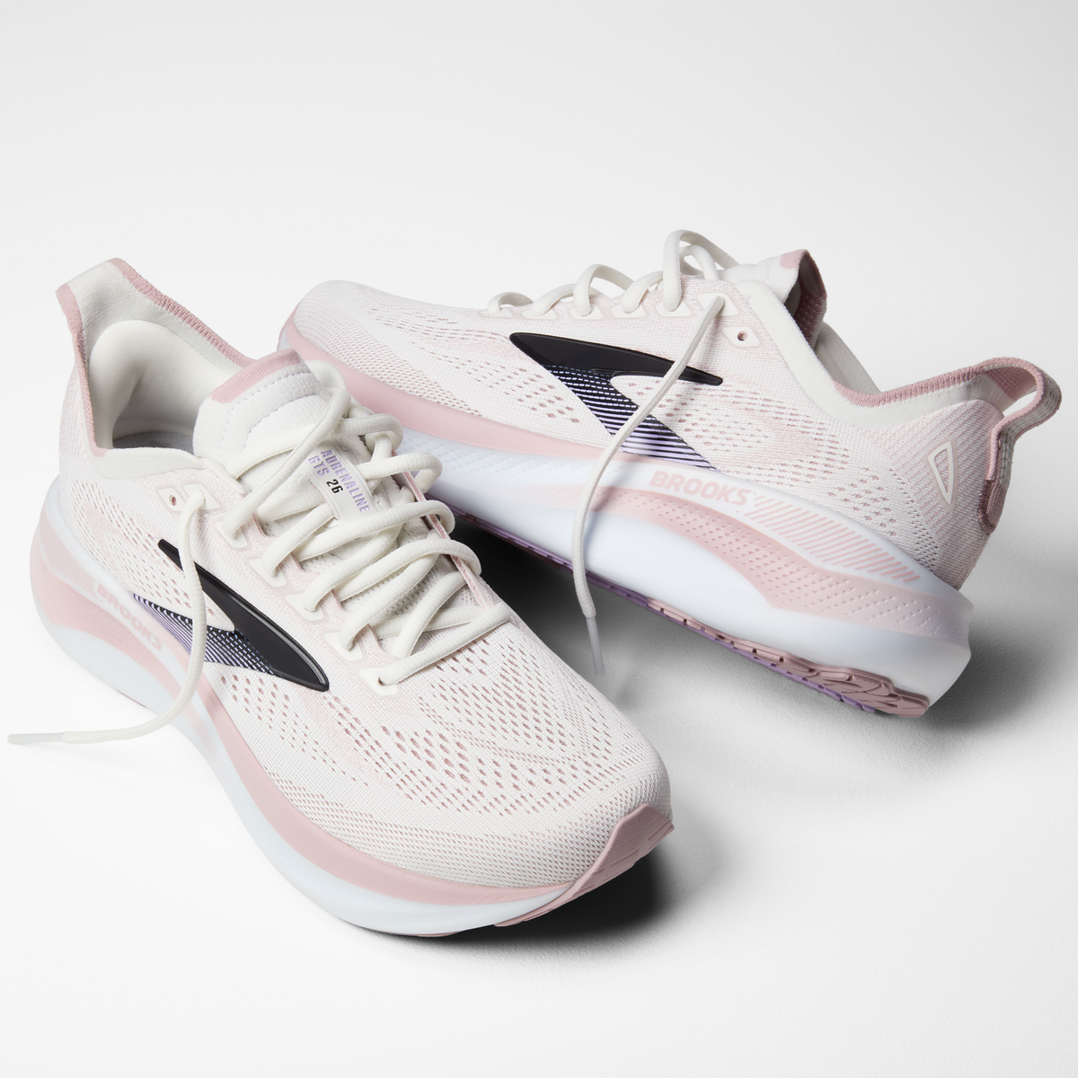 Brooks Adrenaline GTS 26 | Blanc / Violet Ice / Hyper Iris | Womens