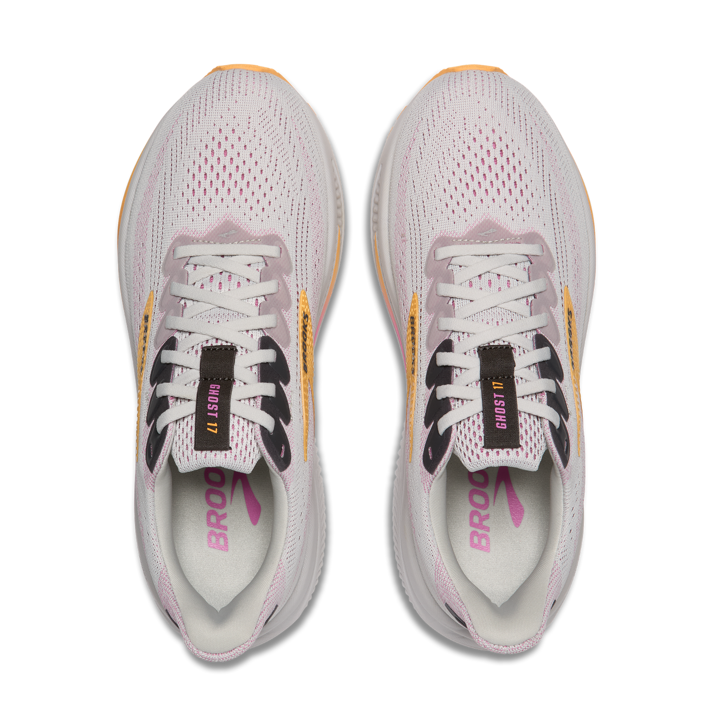 Brooks Ghost 17 | Oyster / Apricot / Pink | Womens
