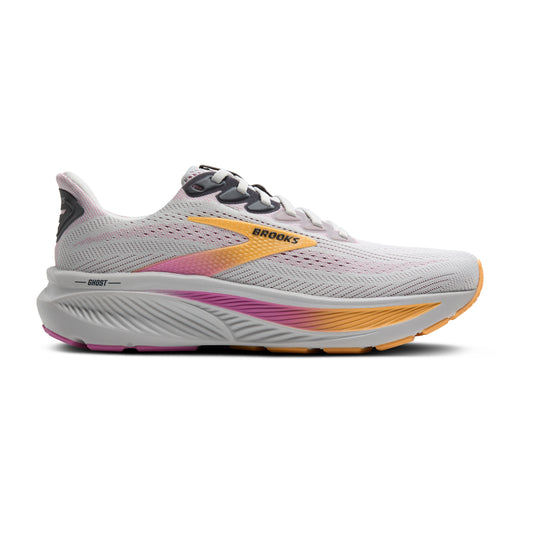 Brooks Ghost 17 | Oyster / Apricot / Pink | Womens