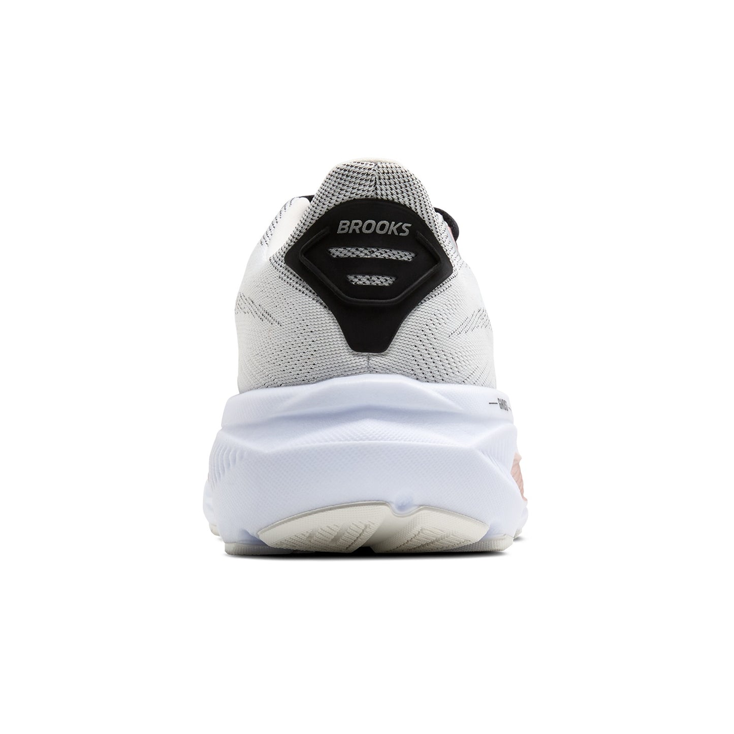Brooks Ghost 17 | White / Black / Rose Gold | Womens