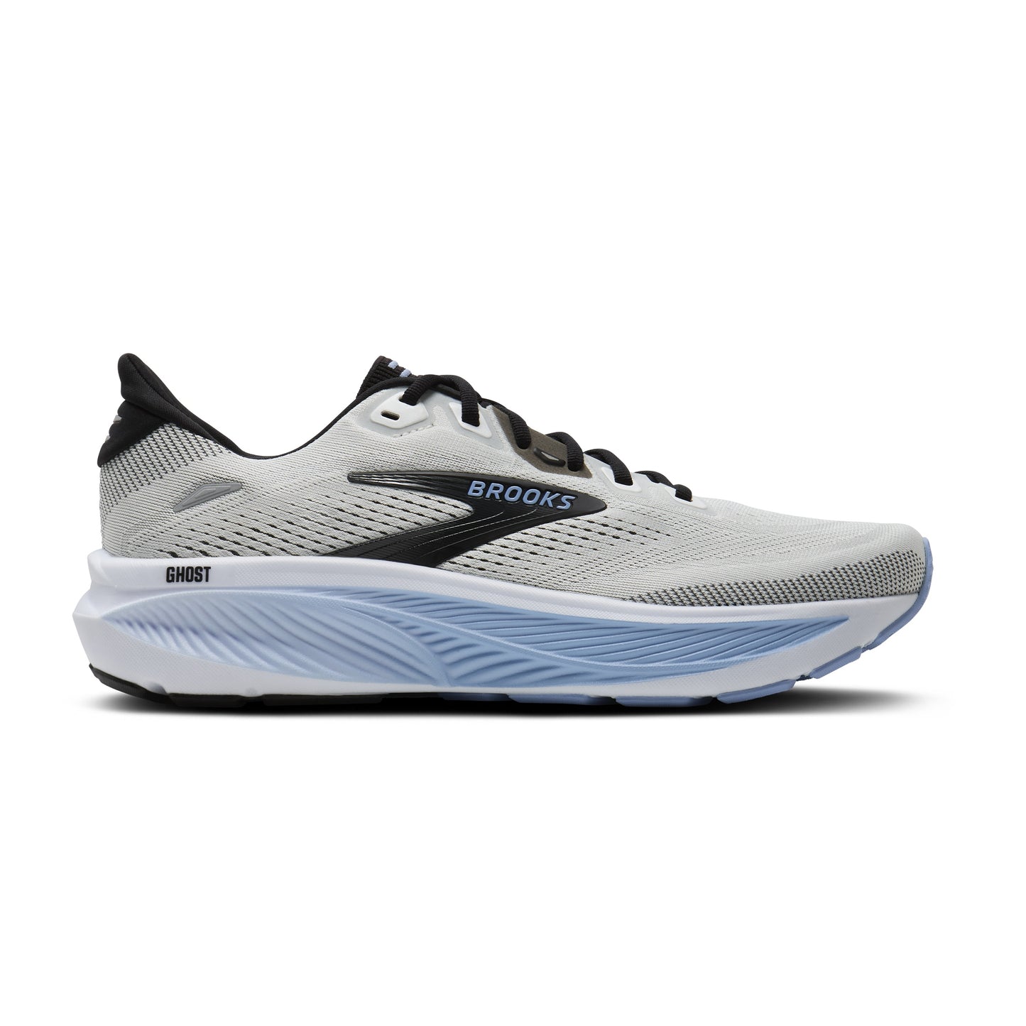 Brooks Ghost 18 Wide | White / Black / Open Air | Mens