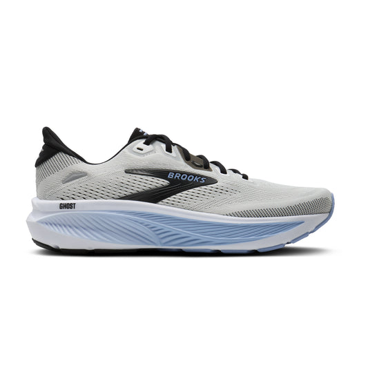 Brooks Ghost 18 Wide | White / Black / Open Air | Mens