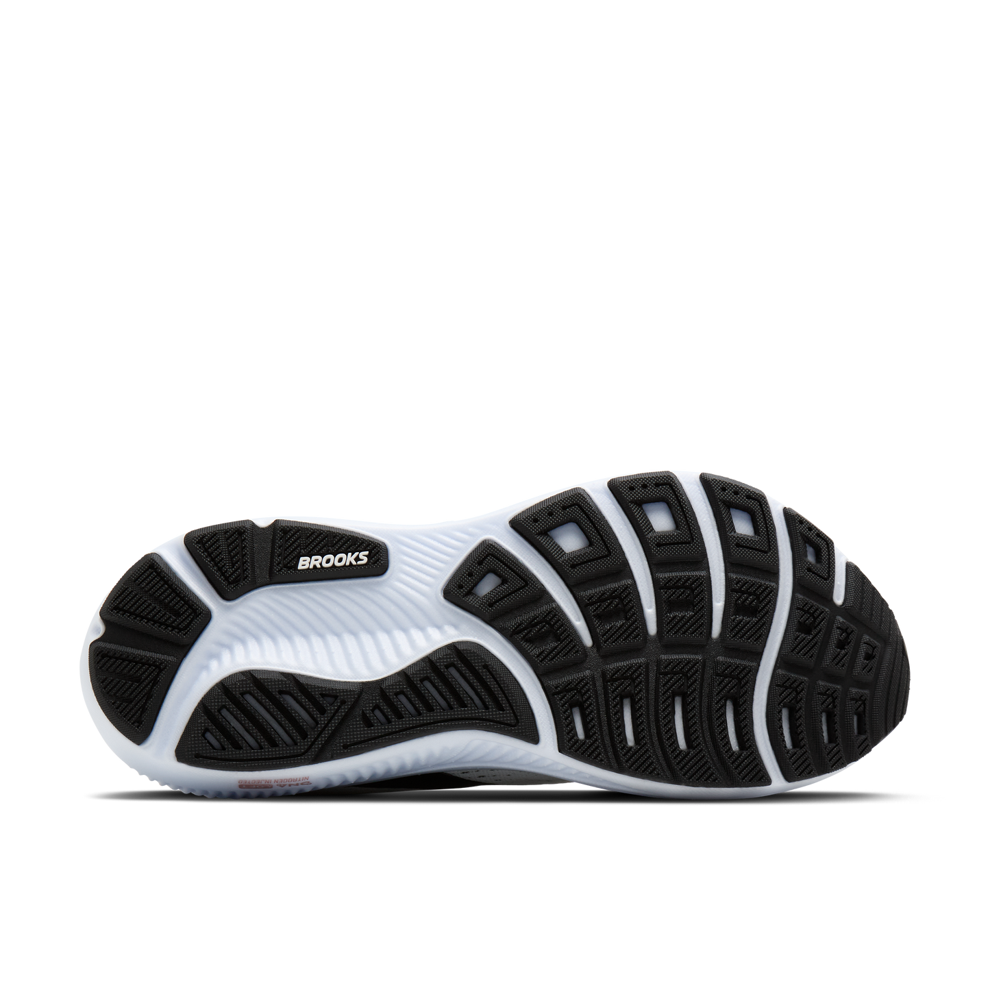 Brooks Ghost 18 | White / Black / Rose Gold | Womens