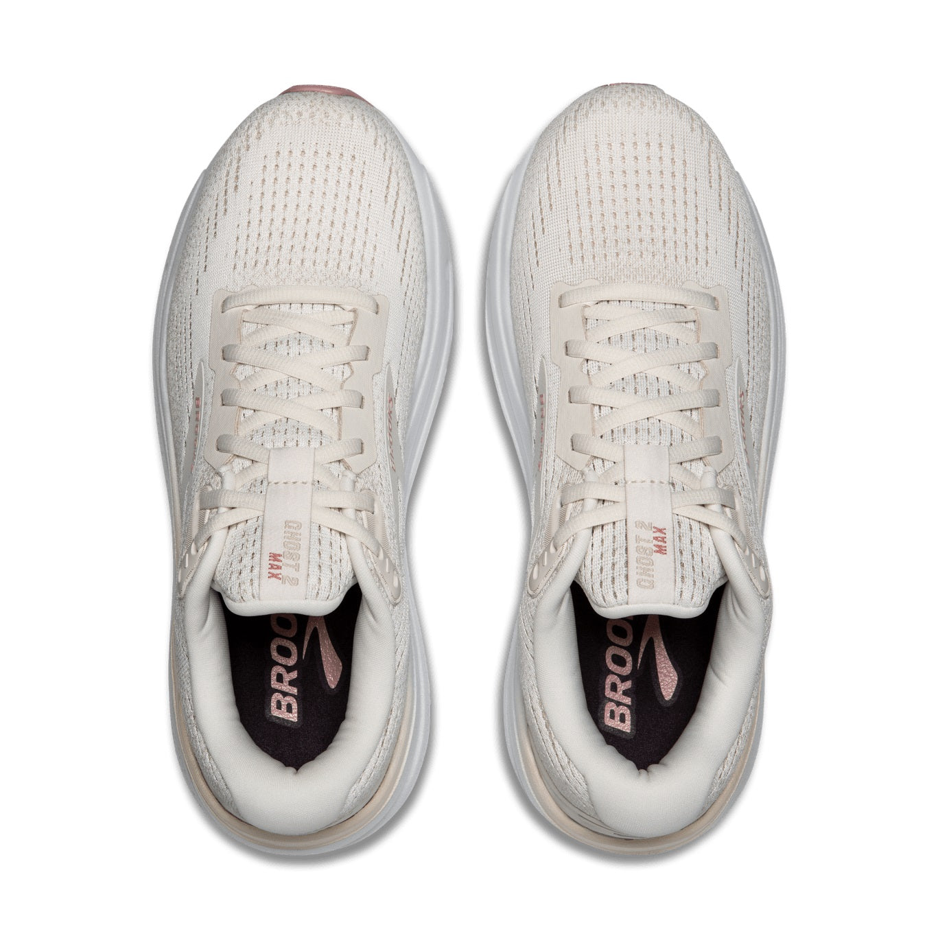 Brooks Ghost Max 2 | Coconut Milk / Gray / Zephyr | Womens