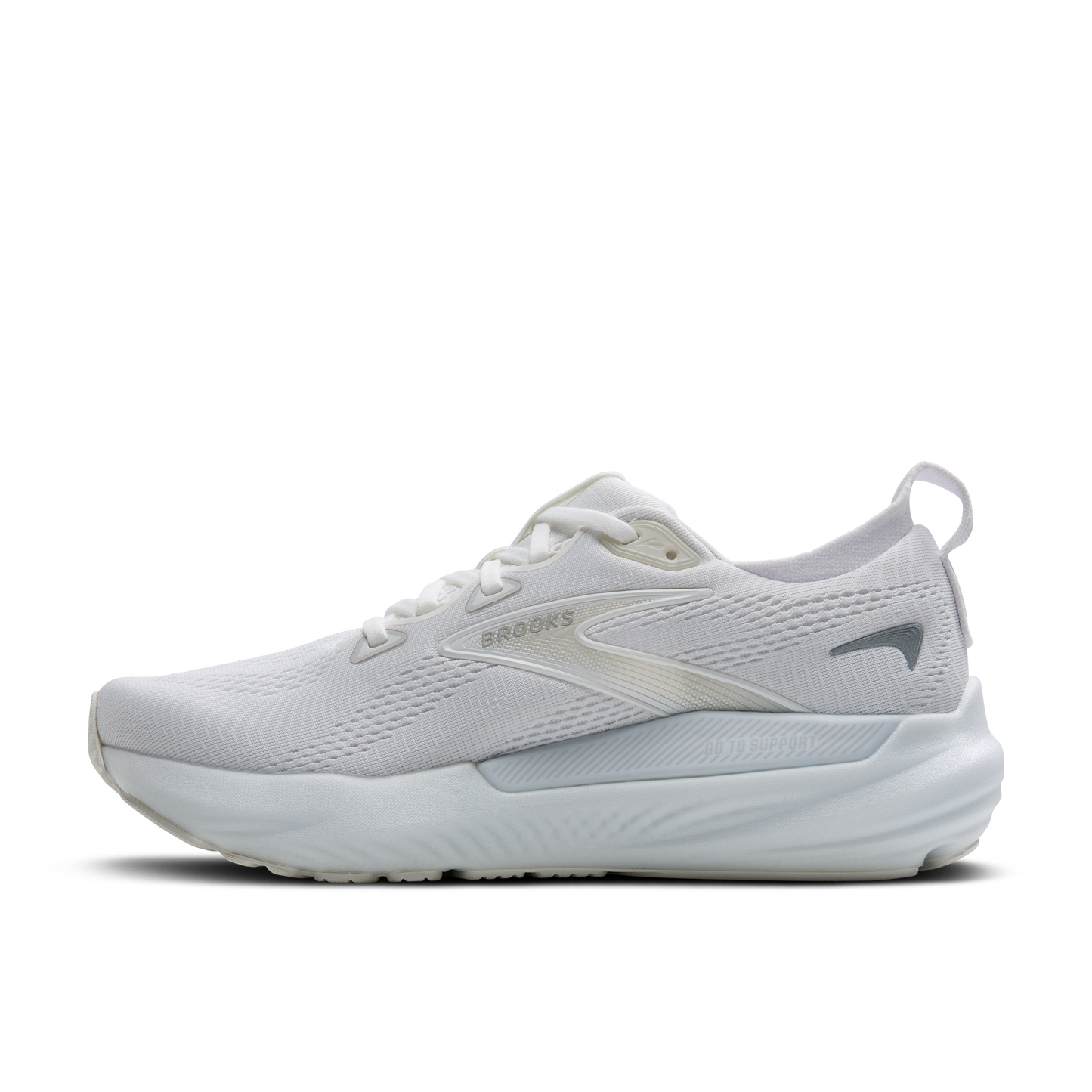 Brooks Glycerin GTS 22 | White / Grey | Womens
