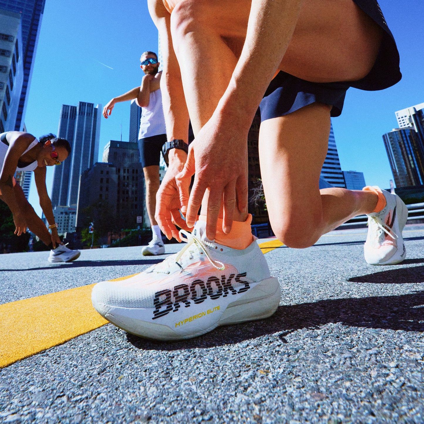 Brooks Hyperion Elite 6 | Vaporous Grey / Yellow / Black | Unisex