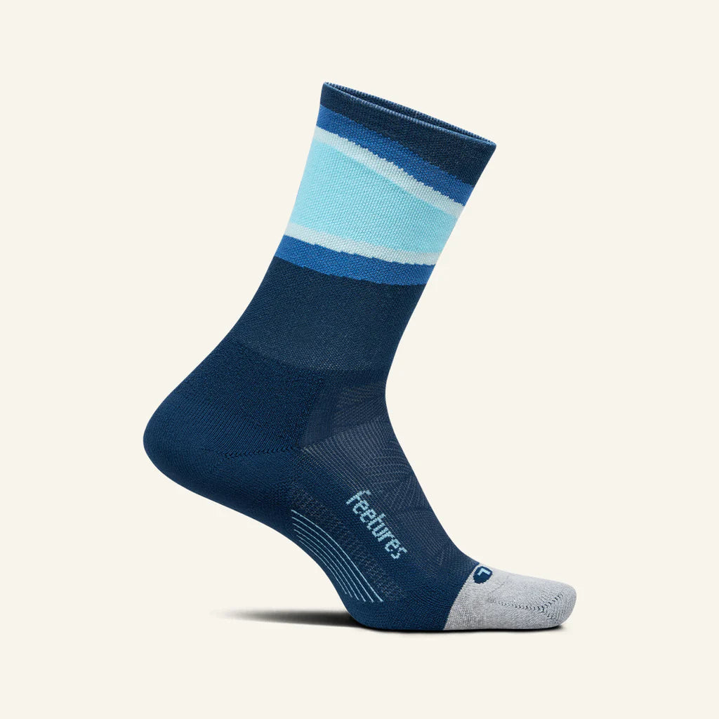 Feetures Elite | Light Cushion | Mini-Crew | Blue Bounce
