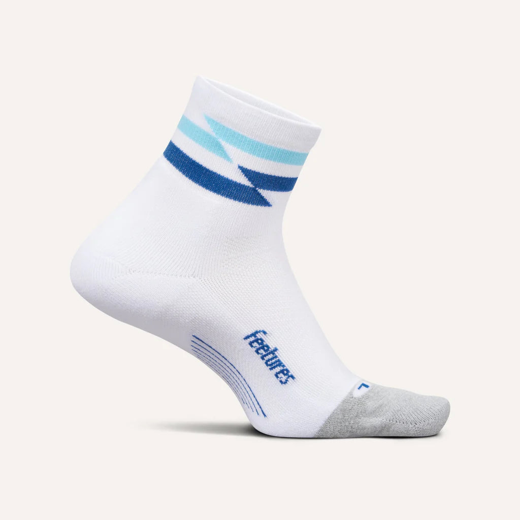 Feetures Elite | Light Cushion | Quarter Length | White Track