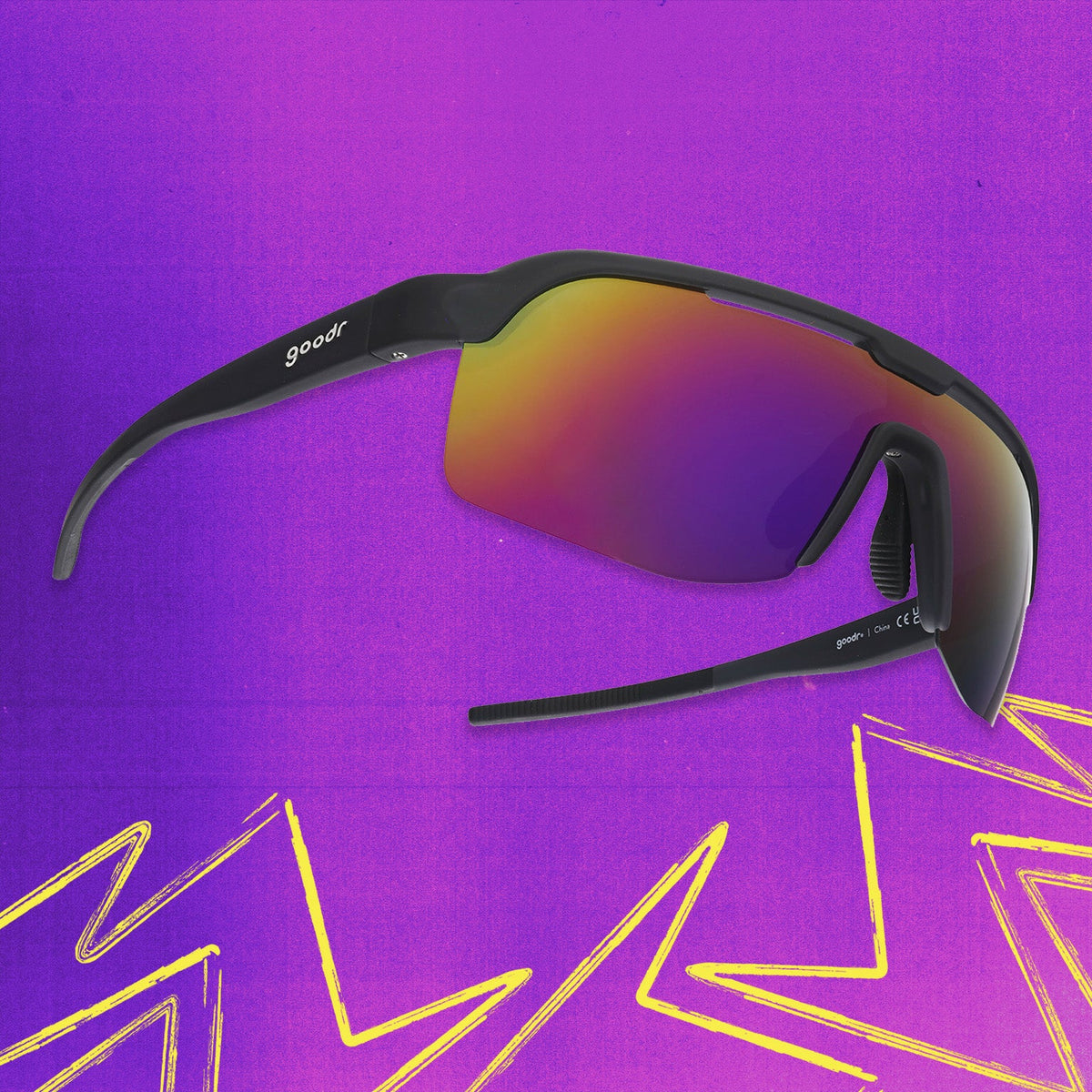 goodr Sunglasses | Bolt Gs | Born for the Highlight Reel