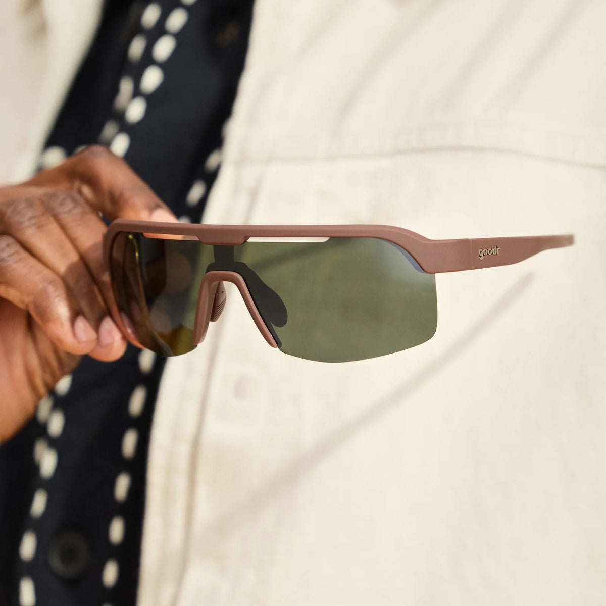goodr Sunglasses | Bolt Gs | Darkwood Coffee Ritual
