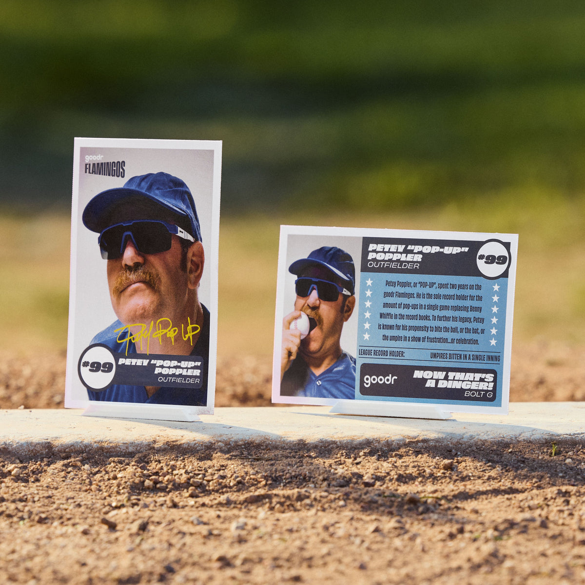 goodr Sunglasses | Bolt Gs | Now That's a Dinger!