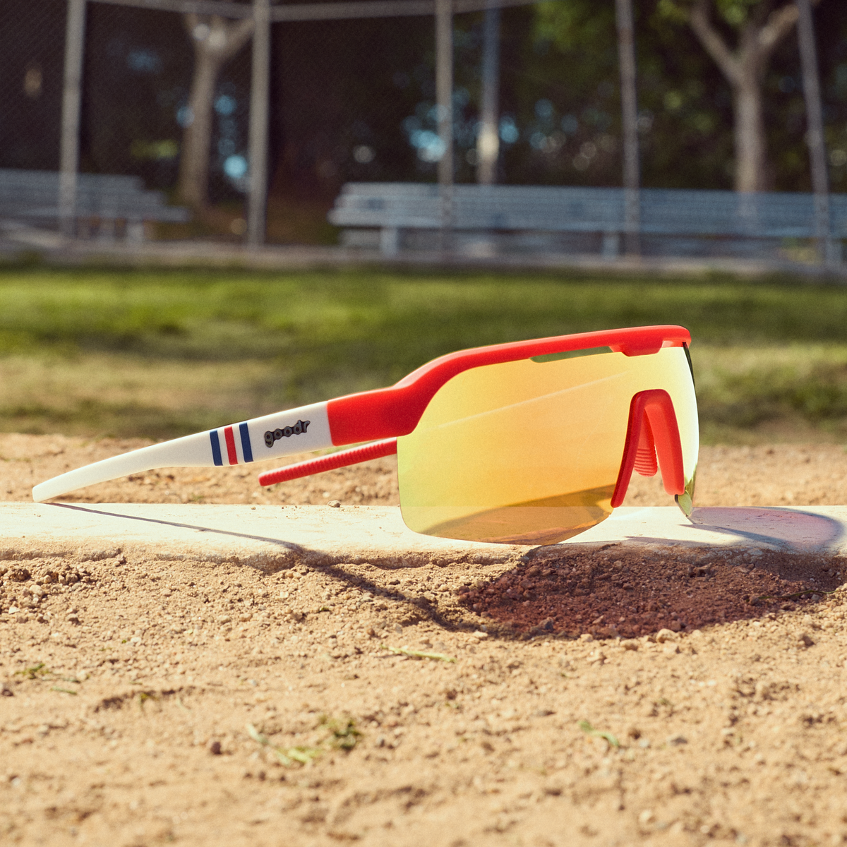 goodr Sunglasses | Bolt Gs | Rookie Card Energy