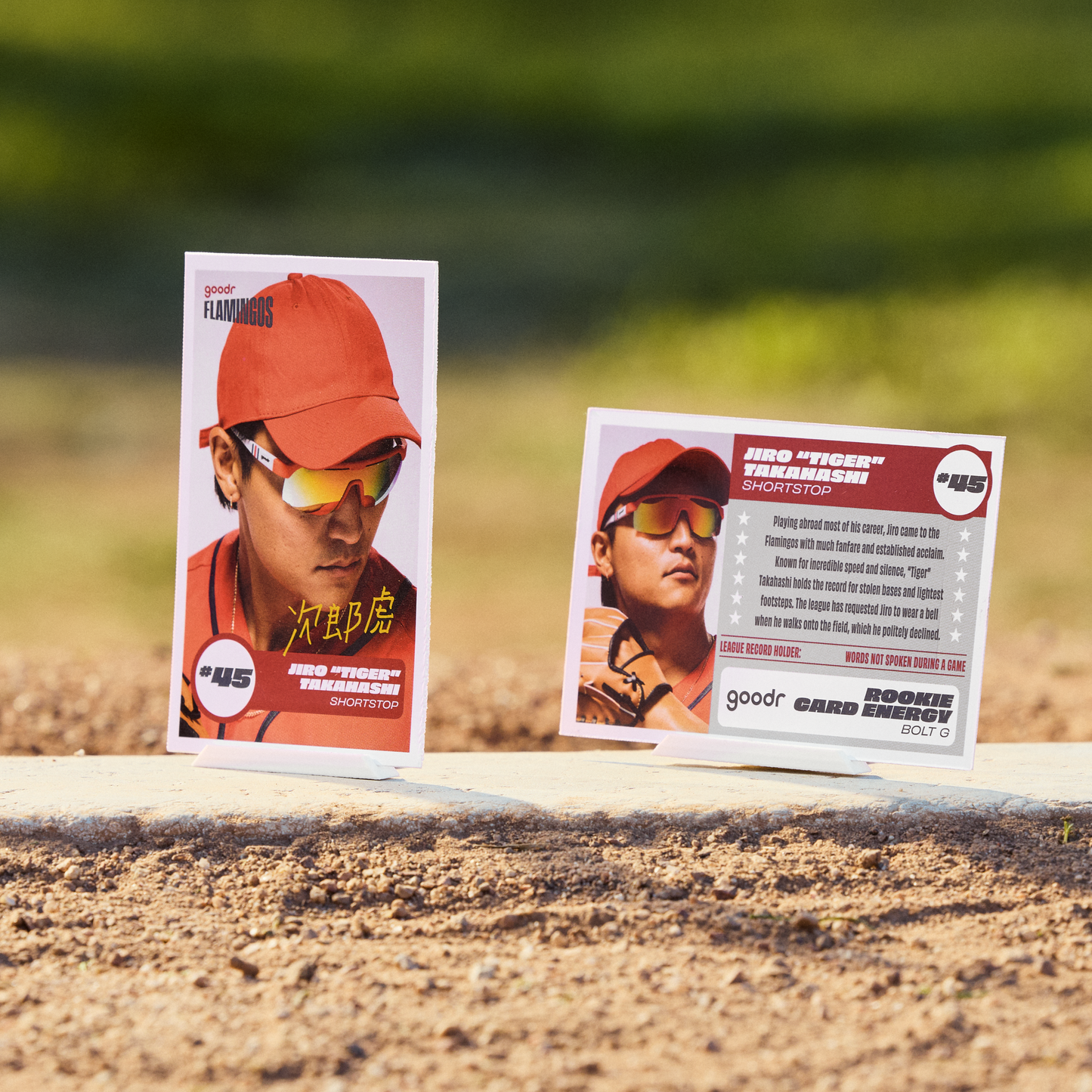 goodr Sunglasses | Bolt Gs | Rookie Card Energy
