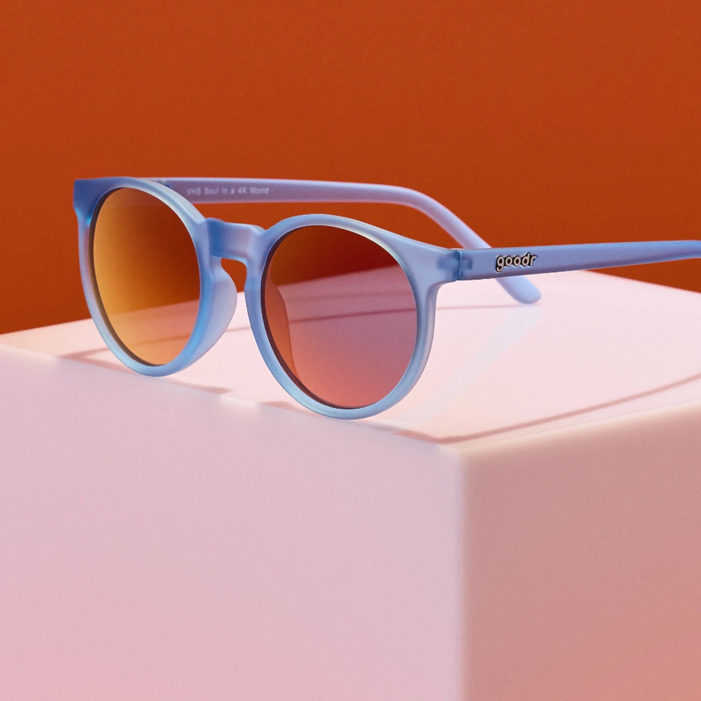 goodr Sunglasses | Circle Gs | VHS Soul in a 4K World