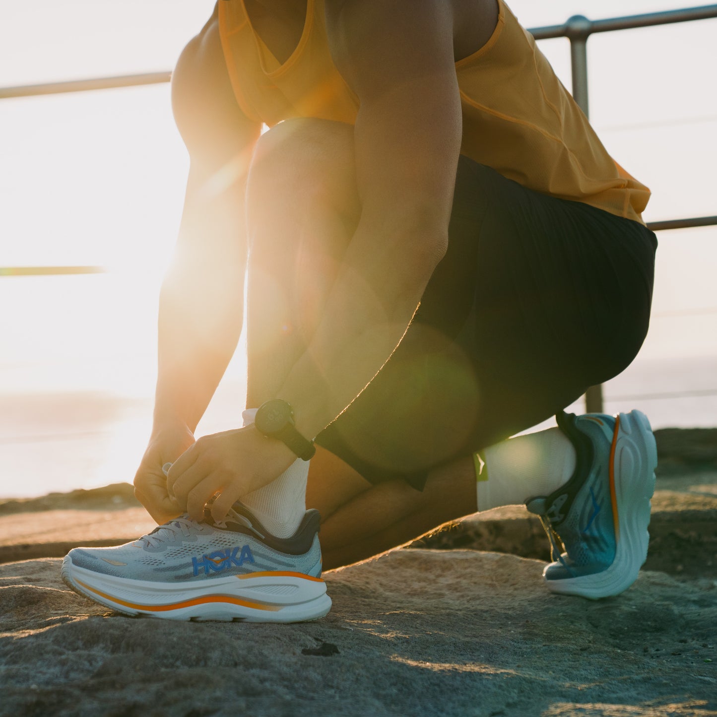 Hoka Bondi 9 | Drizzle / Downpour | Mens