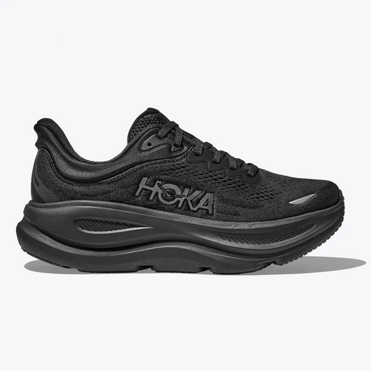 Hoka Bondi 9 Extra Wide (4E) | Black / Black | Mens