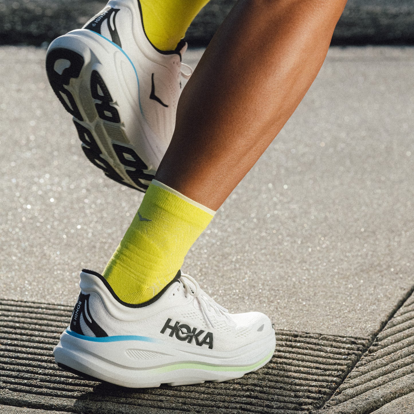 Hoka Bondi 9 | Frost / Black | Mens