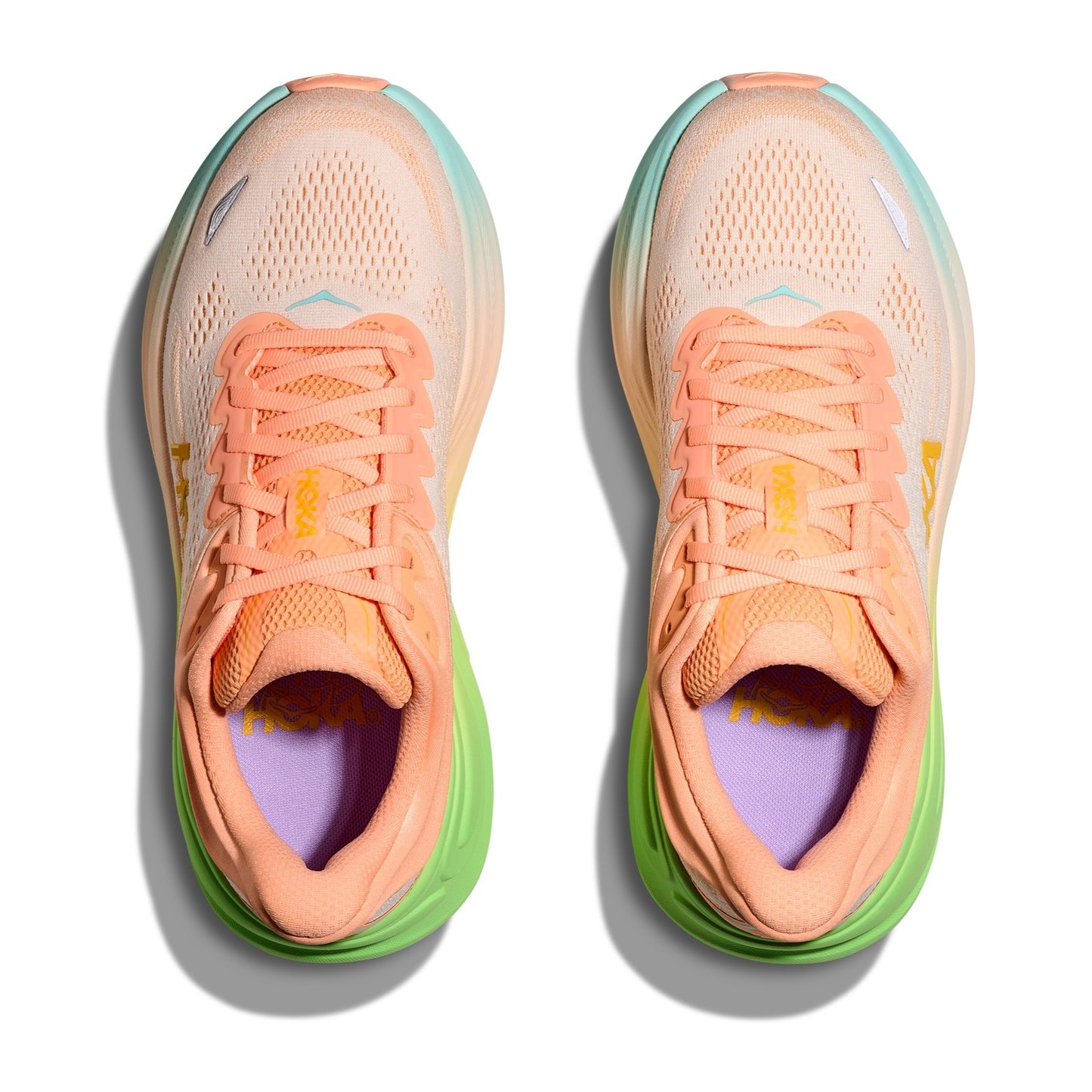 Hoka Bondi 9 | Frost / Pale Tangerine | Mens