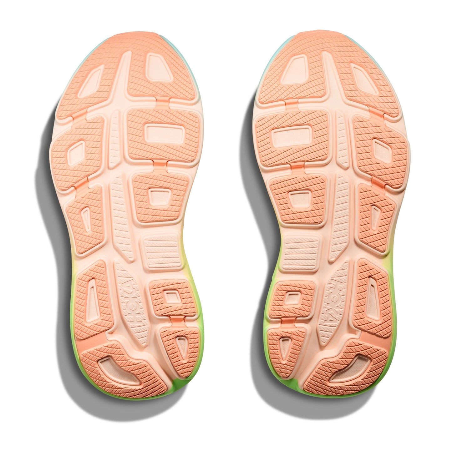 Hoka Bondi 9 | Frost / Pale Tangerine | Mens