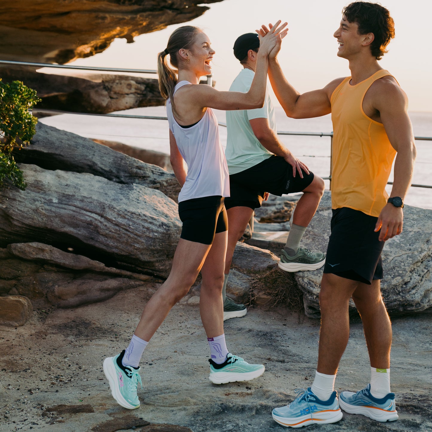 Hoka Bondi 9 | Drizzle / Downpour | Mens