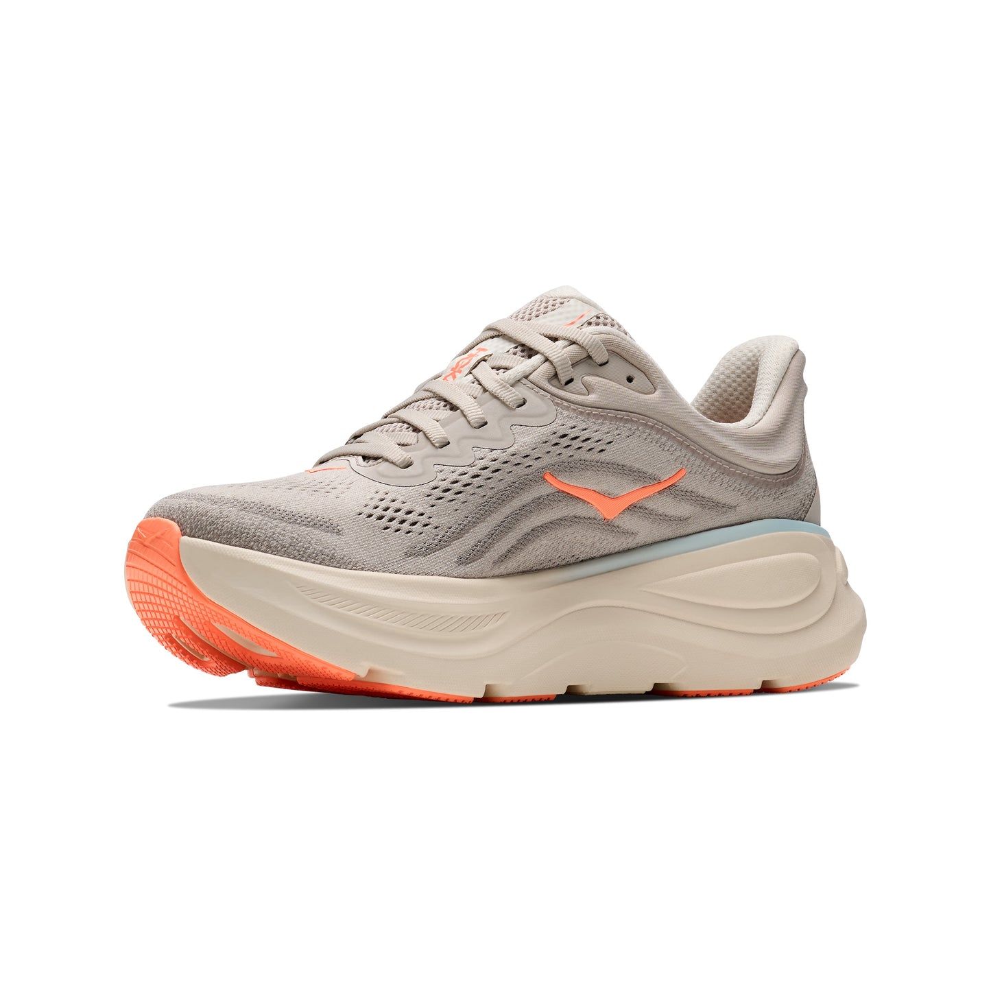 Hoka Bondi 9 Wide | River Rock Grey / Mineral Ore | Womens